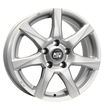 pneumatiky - 7x16 5x114.3 ET38 MSW 77 silber full silver Lorinser Rfky / Alu AUTEC Pce o automobil + drzba trziste