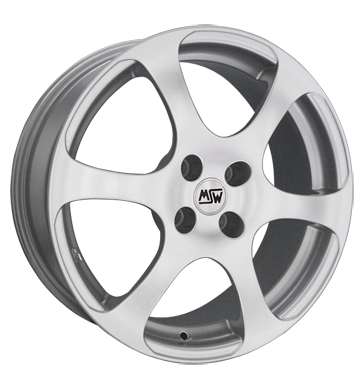 pneumatiky - 7x16 4x108 ET18 MSW Mugello silber silber lackiert hadice Rfky / Alu rucn vozk Lehk nkladn auto Winter od 17,5 