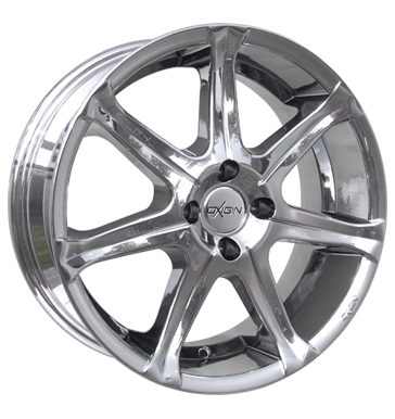 pneumatiky - 7.5x17 4x108 ET25 Oxigin 03 chrom chrom MPT Rfky / Alu Jerry a prslusenstv tesnen Autodlna