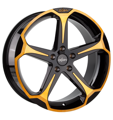 pneumatiky - 8.5x19 5x112 ET50 Oxigin 13 Panther orange orange polish Offroad cel rok od 17,5 