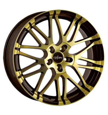 pneumatiky - 9.5x19 5x120 ET45 Oxigin 14 Oxrock mehrfarbig brown gold polish COM 4 KOLA Rfky / Alu F-replika Sportovn vfuky pneumatiky