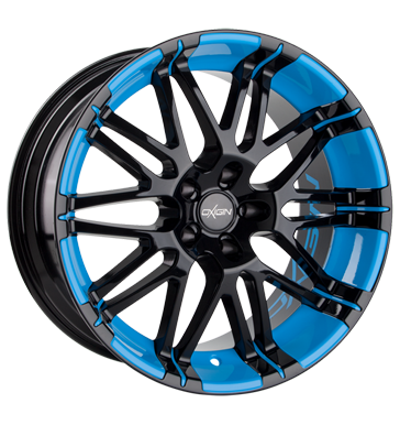 pneumatiky - 9.5x20 5x108 ET45 Oxigin 14 Oxrock schwarz foil blue TEAM DYNAMICS Rfky / Alu Motocyklov zvody myt oken pneu b2b