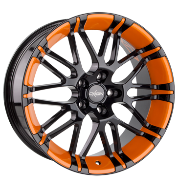 pneumatiky - 8.5x20 5x112 ET45 Oxigin 14 Oxrock schwarz foil orange kolobezka Rfky / Alu hasic prstroj Sportluftfilter disky