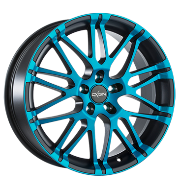 pneumatiky - 10x22 5x112 ET50 Oxigin 14 Oxrock blau light blue polish matt bocn parapet Rfky / Alu kola z lehkch slitin motocykl pneu b2b