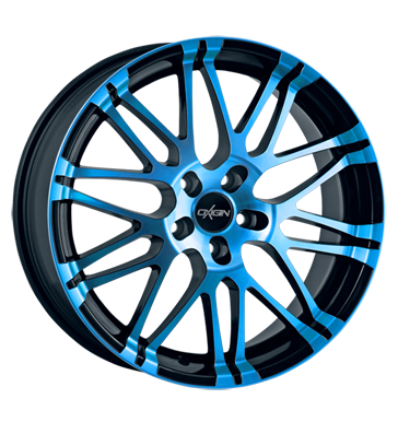 pneumatiky - 8.5x19 5x120 ET40 Oxigin 14 Oxrock blau light blue polish Csti RV + Caravan Rfky / Alu Lackierwerkzeuge subwoofer disky