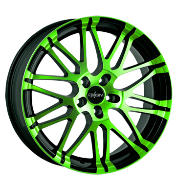 pneumatiky - 9.5x20 5x108 ET45 Oxigin 14 Oxrock grün neon green polish Americk vozy Rfky / Alu truck lto motocykl Cross trhovisko