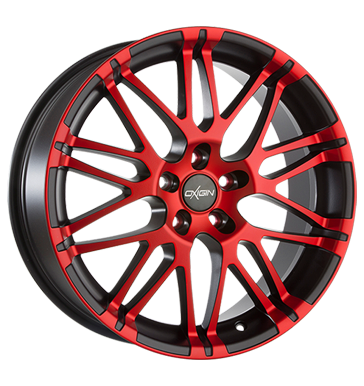 pneumatiky - 8.5x19 5x108 ET42 Oxigin 14 Oxrock rot red polish matt Wiechers SPORT Rfky / Alu lkrnicky Helma Prslusenstv + Hled pneu b2b