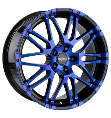 pneumatiky - 8.5x18 5x112 ET25 Oxigin 14 Oxrock blau blue polish Binno Rfky / Alu Antera koncovky velkoobchod s pneumatikami
