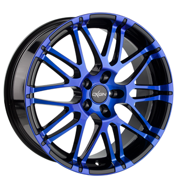 pneumatiky - 9.5x19 5x114.3 ET35 Oxigin 14 Oxrock blau blue polish propojovac kabely Rfky / Alu extender ventil / drzk samolepc zvaz pneus