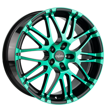 pneumatiky - 10x22 5x130 ET50 Oxigin 14 Oxrock mehrfarbig green polish prslusenstv Rfky / Alu MIGLIA koncovky pneu b2b