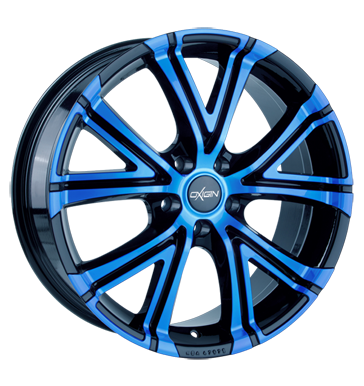 pneumatiky - 8x18 5x108 ET45 Oxigin 15 Vtwo blau light blue polish Utesnen u. Lepidla Rfky / Alu Vnitrn vybaven centrovn Autodlna