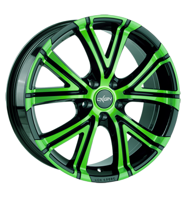 pneumatiky - 8x18 4x98 ET30 Oxigin 15 Vtwo grün neon green polish Sportovn vfuky Rfky / Alu neprirazen kategorie produktu koncovky Autoprodejce