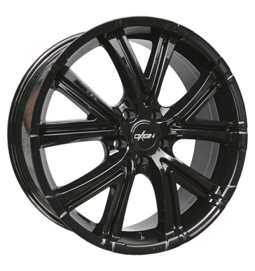 pneumatiky - 8x19 5x114.3 ET35 Oxigin 15 Vtwo schwarz black Brock Rfky / Alu bezpecnostn obuv motocykl Autoprodejce