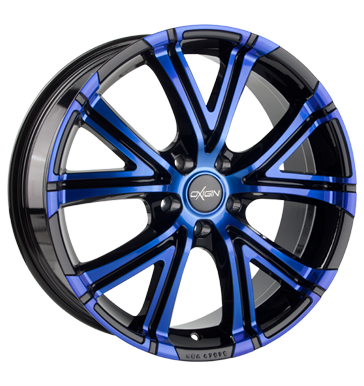 pneumatiky - 8x18 5x112 ET47 Oxigin 15 Vtwo blau blue polish CARMANI Rfky / Alu Lackierwerkzeuge zimn pneumatiky