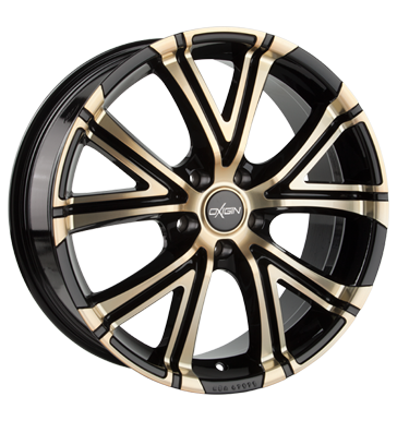 pneumatiky - 8x18 4x100 ET38 Oxigin 15 Vtwo gold gold polish Globln komise Rfky / Alu nemrznouc smes renault pneumatiky