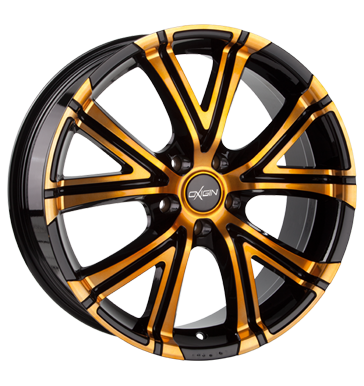 pneumatiky - 8x18 4x98 ET30 Oxigin 15 Vtwo orange orange polish recnk Rfky / Alu zvodn auto nstroj ventil pneu b2b