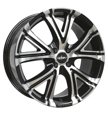 pneumatiky - 8x18 4x98 ET30 Oxigin 15 Vtwo schwarz black full polish mikiny Rfky / Alu PLATINUM Mutec Hlinkov disky