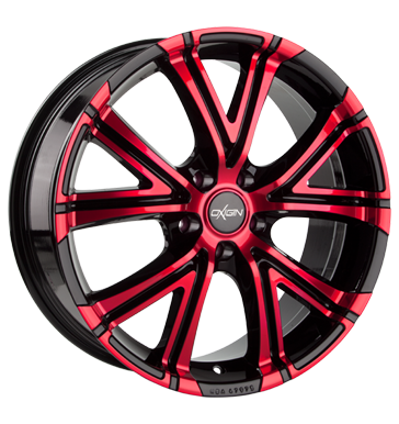 pneumatiky - 8x19 5x112 ET25 Oxigin 15 Vtwo rot red polish rfky Rfky / Alu Konstrukcn lampy Svetla hyundai disky