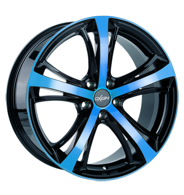 pneumatiky - 7.5x17 5x114.3 ET35 Oxigin 16 Sparrow blau light blue polish GMP Italia Rfky / Alu TEAM DYNAMICS Diablo trziste