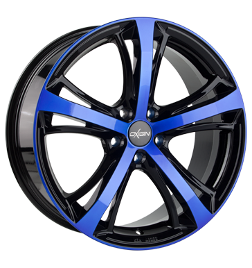 pneumatiky - 8.5x19 5x114.3 ET35 Oxigin 16 Sparrow blau blue polish nepromokav odev Rfky / Alu montzn nrad motec Prodejce pneumatk