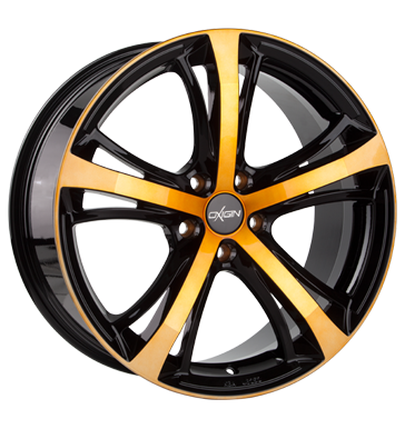 pneumatiky - 7.5x17 5x100 ET35 Oxigin 16 Sparrow orange orange polish kapuce lift Rfky / Alu kolobezka zvodn Offroad cel rok trhovisko