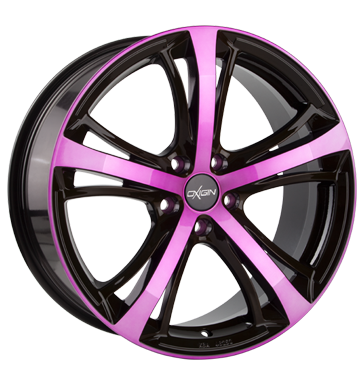 pneumatiky - 8.5x19 5x120 ET15 Oxigin 16 Sparrow mehrfarbig pink polish skladovac boxy Rfky / Alu Test-kategorie 1 auto pneus