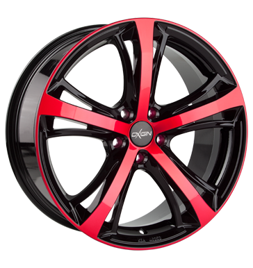 pneumatiky - 8.5x19 5x112 ET35 Oxigin 16 Sparrow rot red polish Offroad lto od 17,5 