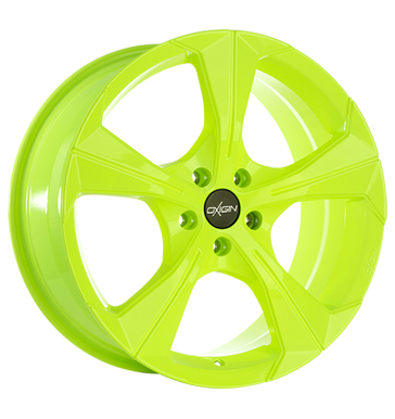 pneumatiky - 7.5x17 5x112 ET47 Oxigin 17 Strike gelb neon yellow Auto Hi-Fi + navigace Rfky / Alu Alustar Zimn kompletn kola (ocel) pneumatiky