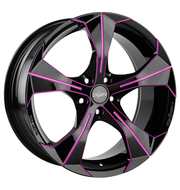 pneumatiky - 7.5x17 5x100 ET35 Oxigin 17 Strike mehrfarbig pink polish mikiny Rfky / Alu Auto Hi-Fi + navigace pce o pneumatiky Autodlna