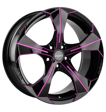 pneumatiky - 8.5x19 5x120 ET15 Oxigin 17 Strike mehrfarbig pink polish Chiptuning + Motor Tuning Rfky / Alu prumyslov pneumatiky Elektrick Autodlna