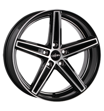 pneumatiky - 12x20 5x112 ET60 Oxigin 18 Concave schwarz black full polish HD moped Rfky / Alu Sportovn vfuky rfky velkoobchod s pneumatikami