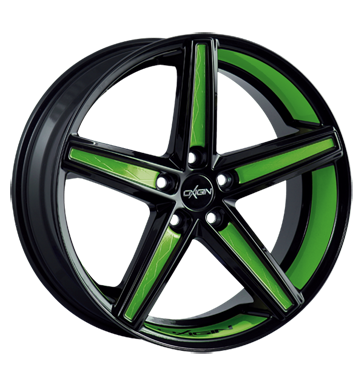 pneumatiky - 7.5x18 5x112 ET45 Oxigin 18 Concave sonstige foil green Felgenbett u. Speichen MERCEDES BENZ Rfky / Alu sapont Csti RV + Caravan pneu