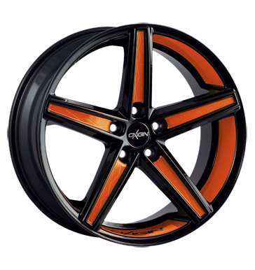 pneumatiky - 9x21 5x108 ET40 Oxigin 18 Concave orange foil orange Felgenbett u. Speichen Soundboards + adaptr krouzky Rfky / Alu hardtops Hreby / Matice b2b pneu