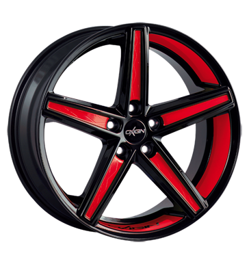 pneumatiky - 9x21 5x108 ET40 Oxigin 18 Concave mehrfarbig foil red Felgenbett u. Speichen Zcela specifick dly Rfky / Alu Prizpusoben & Performance STIL AUTO pneus