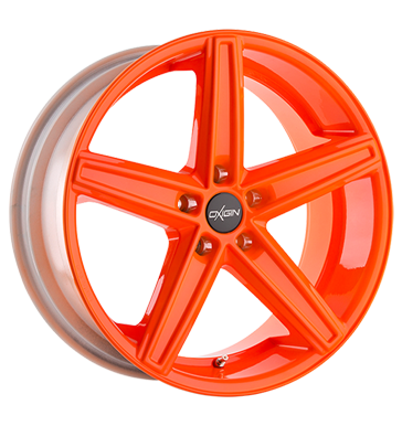 pneumatiky - 11.5x21 5x108 ET50 Oxigin 18 Concave orange neon orange pilotn bundy Rfky / Alu zrcadlo design myt oken trziste