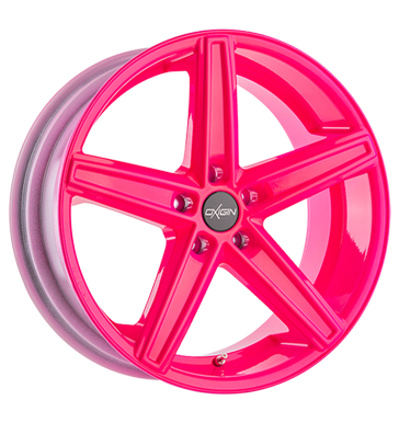 pneumatiky - 7.5x17 5x108 ET45 Oxigin 18 Concave pink neon pink ABSENCE Rfky / Alu Cromodora kola z lehkch slitin Autoprodejce