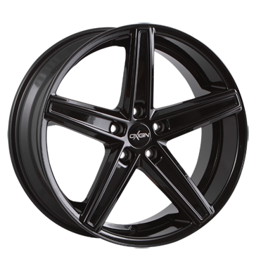 pneumatiky - 8.5x19 5x108 ET45 Oxigin 18 Concave schwarz black HD nrad Rfky / Alu hasic prstroj Chafers: Motocykl Autodlna