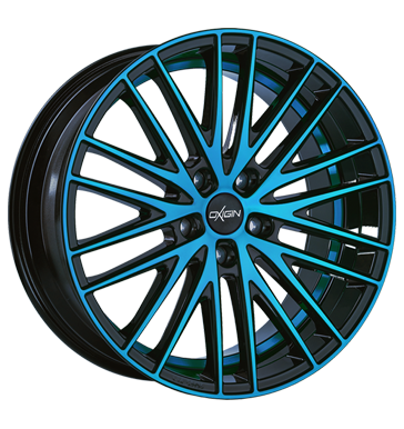 pneumatiky - 7.5x17 5x108 ET45 Oxigin 19 Oxspoke blau light blue polish Konzole + drzk Rfky / Alu Soundboards + adaptr krouzky Antera Prodejce pneumatk