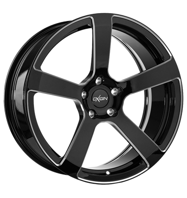 pneumatiky - 8.5x19 5x112 ET35 Oxigin Oxforged 3 schwarz black milling oxforged logo Oldtimer Rfky / Alu ALCOA Sdrad Velkoobchod