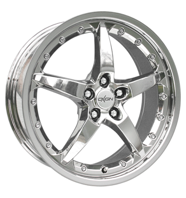 pneumatiky - 8x18 5x112 ET35 Oxigin 10 Lexon chrom chrom Oldtimer Rfky / Alu Delta 4x4 rucn nrad b2b pneu