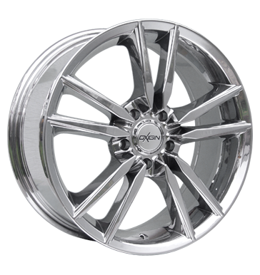 pneumatiky - 7.5x17 5x114.3 ET50 Oxigin 05 Predator chrom chrom Lehk nkladn auto Winter od 17,5 