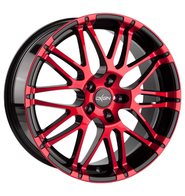 pneumatiky - 9.5x19 5x112 ET45 Oxigin 14 Oxrock rot red polish vzduchov filtr Rfky / Alu Offroad cel rok kompletnch systmu pneu