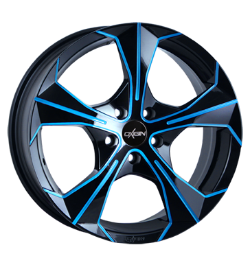 pneumatiky - 8.5x19 5x114.3 ET42 Oxigin 17 Strike blau light blue polish opravu pneumatik Rfky / Alu INDIVIDUAL propojovac kabely pneu b2b