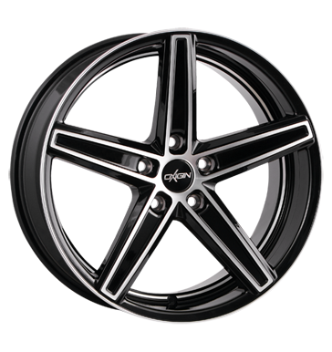 pneumatiky - 9.5x19 5x130 ET44 Oxigin 18 Concave schwarz black full polish HD BRABUS Rfky / Alu kmh-Wheels Auto-Tuning + styling pneu b2b