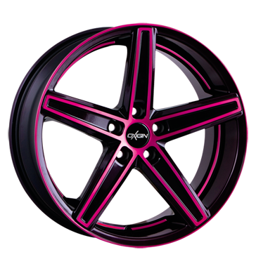pneumatiky - 8.5x19 5x112 ET40 Oxigin 18 Concave mehrfarbig pink polish Rdc nprava odpruzen Rfky / Alu Lehk ventil vozy / vozy nosic kol pneumatiky