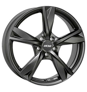 pneumatiky - 7.5x18 5x114.3 ET46 OXXO Mimas Black schwarz matt black Motocyklov zvody Rfky / Alu pneumatick nrad ALLESIO pneus