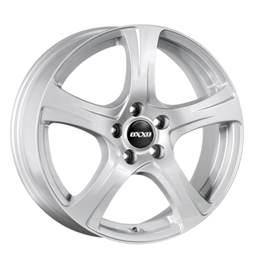 pneumatiky - 7x17 4x108 ET40 OXXO Narvi silber silver Offroad Mud Terrain Rfky / Alu Binno ozdobnmi kryty pneu