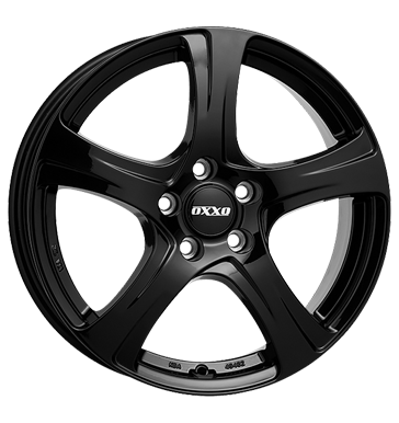 pneumatiky - 6x15 4x108 ET25 OXXO Narvi Black schwarz black spoiler Rfky / Alu Rucn merc prstroje + test prce b2b pneu