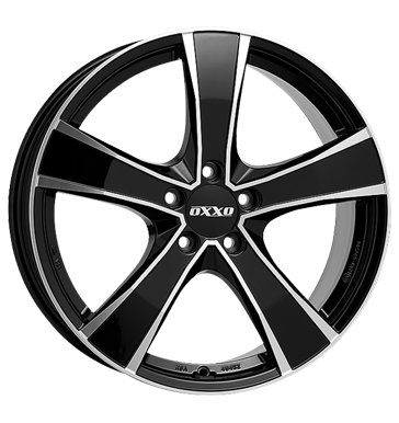 pneumatiky - 8x17 5x112 ET48 OXXO Proteus Black schwarz black polished Kerscher Rfky / Alu Alutec Sdrad pneus