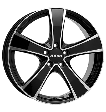 pneumatiky - 7.5x17 5x112 ET52.5 OXXO Proteus Black schwarz black polished PLATINUM Rfky / Alu nstroj ventil AUTEC trziste